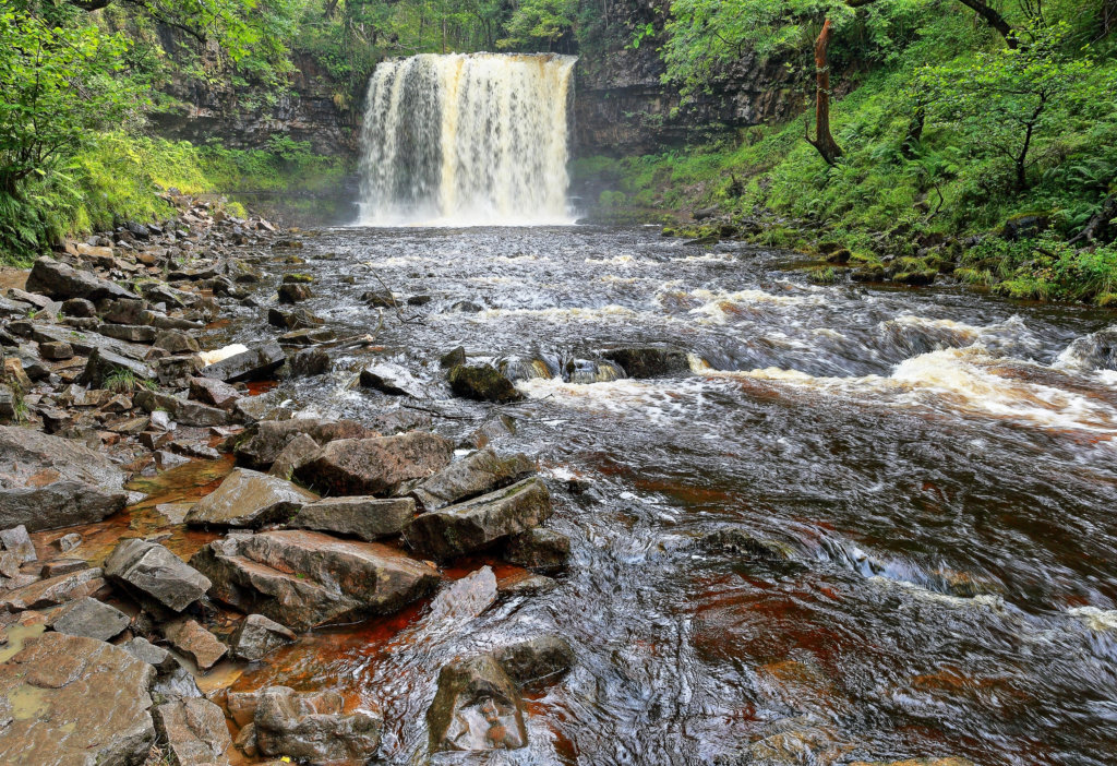 Brecon 4 waterfalls valley