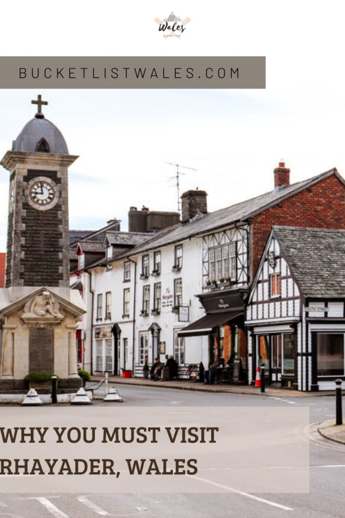 There are so many reasons why you must visit Rhayader, a historic market town in the Cambrian Mountains in Wales. Here you'll find boutique shopping, rustic pubs, hiking, biking and historic dams. Wales travel | Rhayader | UK travel | Market town | historic town | outdoor adventure | hiking holidays |
